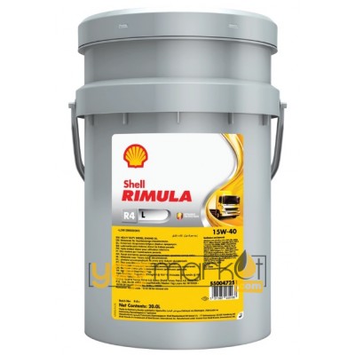 Shell Rimula R4 L 15W-40 - 20 L